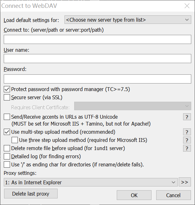 WebDAV 配置